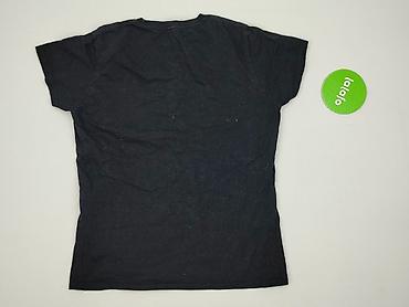bluzki czarne basic: T-shirt damski, rozmiar M — 3