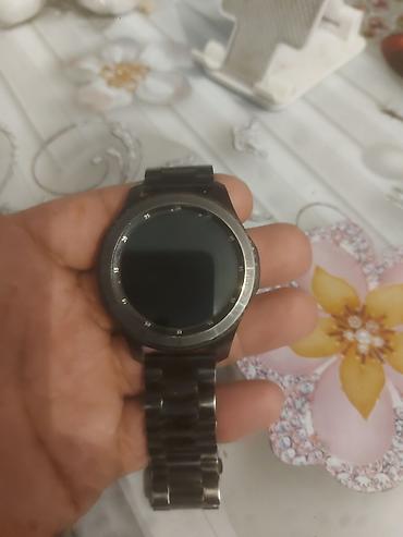 smart wacth: İşlənmiş, Smart saat, Smart, Sensor ekran, rəng - Qara — 3