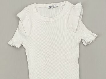 bluzki zara białe: Zara, S (EU 36), stan - Bardzo dobry