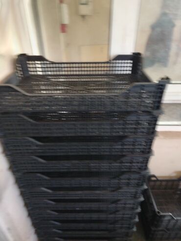 Konteynerlər: Plastik delikli yeşik/çalma səbət - Material: möhkəm plastik - — 10