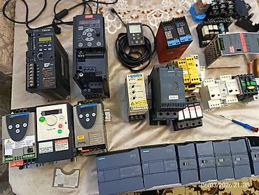 Комплектующие для ПК: Delta Electronics PLC modulları və Siemens HMI 1) Delta DVP-14SS2 — 5