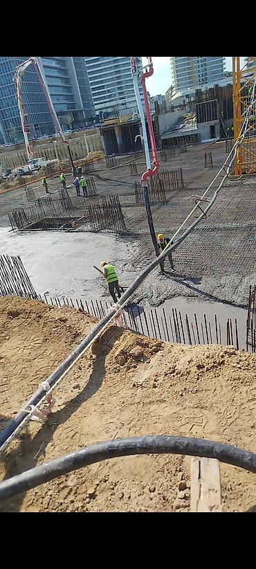 metal asma tavan: Beton işləri — 1