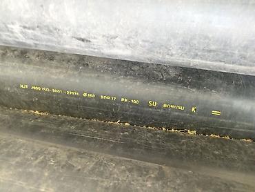 Su boruları: Məhsul: PE-100 su boruları Texniki göstəricilər: - Material: Yüksək — 3