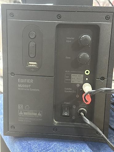 edifier kalonka: Edifier M206BT 2.1 multimedia akustika sistemi Xüsusiyyətlər: - — 2
