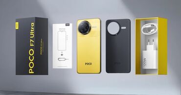 наушник hoco: Poco F7 Pro, Жаңы, 512 ГБ, түсү - Алтын, 2 SIM