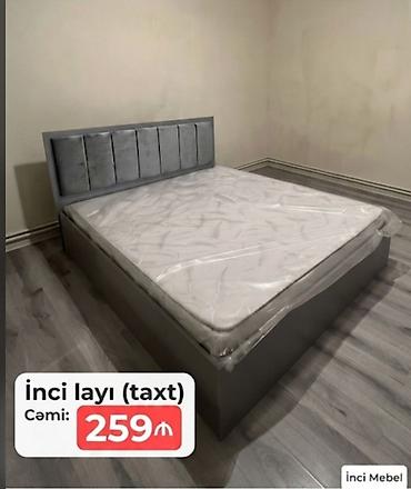 Çarpayılar: Yeni, İkinəfərlik çarpayı, Bazasız, Matras ilə, Siyirməsiz, Azərbaycan — 1