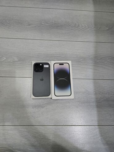 телефонов айфон: IPhone 14 Pro, Колдонулган, 256 ГБ, Кара, Куту, 85 %