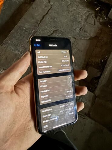 iphone 8s qiymeti: IPhone Xs, 64 GB, Qızılı, Face ID