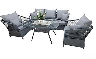 bag divanlari: Divan və kreslolar "Malibu ZR0078"Divan ölçüsü : eni 195sm, hündürlüyü — 1