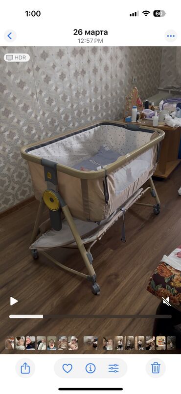 детская кроватка ручная работа: Продается детская люлька кроватка В хорошем состоянии Пользовались 3