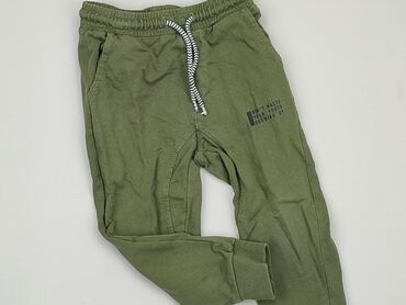spodnie dzwony dla chłopca: Sweatpants, Coccodrillo, 3-4 years, 98/104, condition - Good