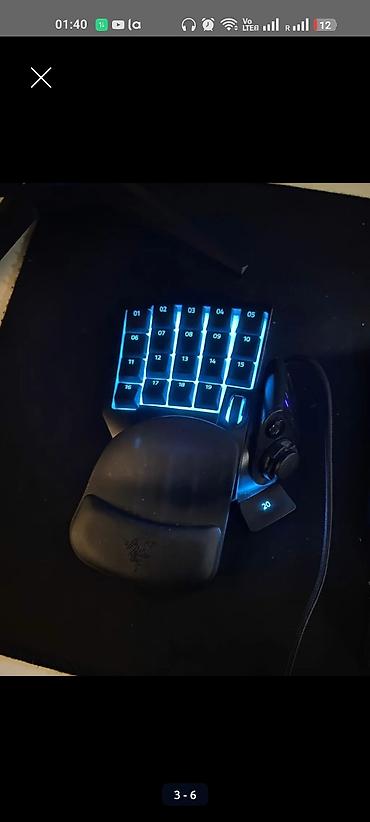 hp notbuk: Razer Tartarus V2 – mecha-membran oyun klaviaturası (one‑handed gaming — 6