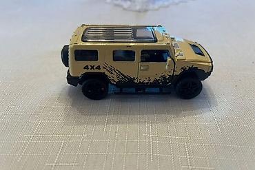 pubg pop satisi: Metal oyuncaq off-road SUV model maşın - Korpus: metal üst hissə — 2