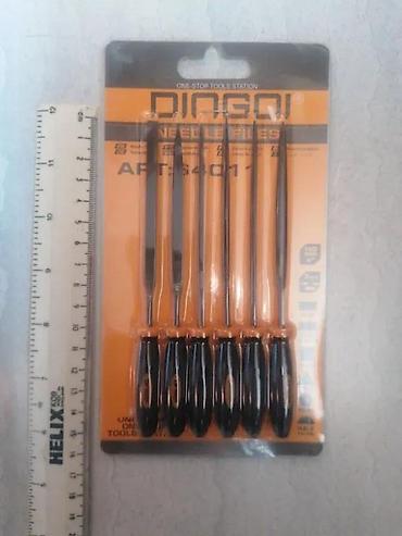 vezivanje masne: SET TURPIJA 6 KOMADA - MINI TURPIJE | Set turpija 6kom razlicitih — 1