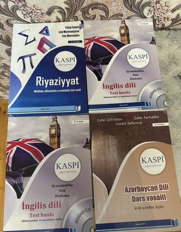 6sinif test: Bu dəst Kaspi Abituriyent nəşriyyatı tərəfindən hazırlanmış