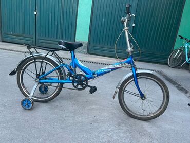 Велосипеды: Велосипед детский- подростковый Fushima Extreme. Съемные Доп колёса