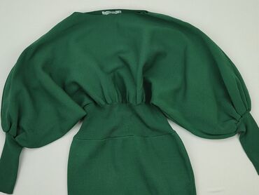 zielona sukienki z długim rękawem: Sukienka, S, Tu, stan - Dobry