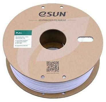 3d printer: Esun PLA Plus 1.75 mm Filament – Ağımtıl (Cold White), 1 kq PLA+ 3D — 1