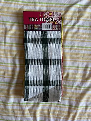 Mətbəx üçün Tea Towel dəsti 3 adet - Məhsul: Çay dəsmalı (Tea Towel)