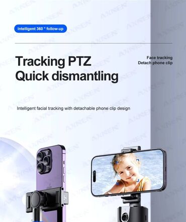 Telefon üçün stabilizatorlar: Gimbal P02 – Ağıllı Video Çəkiliş üçün Mükəmməl Vasitə! 🎥✨ Gimbal P02 — 2