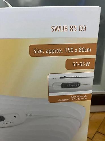 Masažni jastuci i prostirke: SENSIPLAST električna poddeka (Heated Underblanket) SWUB 85 D3 - — 7