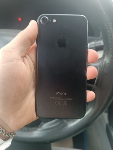 iphone 11 2ci el: IPhone 7, 32 GB, Black Titanium, Barmaq izi, Face ID