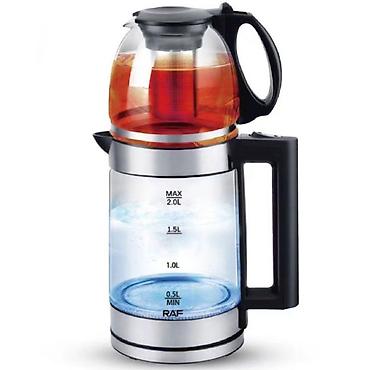 caydan caynik: №: 5045 Məhsulun adı: RAF R-7898 2L Şüşə Elektrik Çaydanı Brend: No — 2