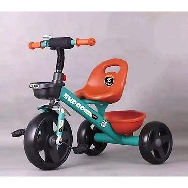 Velosipedlər: 3 yaşdan 6 yaşa qədər uşaqlar üçün moto velosipedlər. Velosipeddə — 4