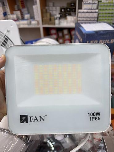 Прожекторы: Светодиодный прожектор FAN 100W, IP65. - Мощность: 100 Вт - Тип: LED — 1