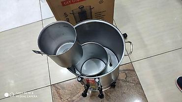 Samovarlar: Elektrik samovar Damla turk istehsali iki novu var Qowa krantli:. 4 — 4