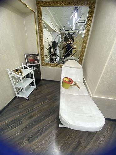 Salon, tibbi mebel dəsti: Gözəllik salonu üçün peşəkar kreslo və servis arabası - Kreslo: salon — 6