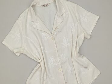 srebrne bolerko do sukienki na wesele: Bonmarche, Women's blouse, 2XL (EU 44)