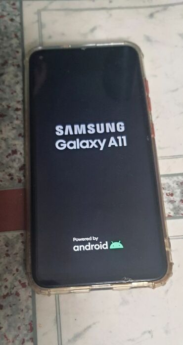 samsung a11: Samsung Galaxy A11, Б/у, 32 ГБ, цвет - Черный, 2 SIM