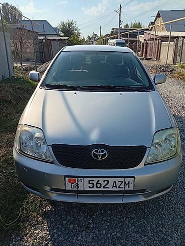 Toyota Corolla: 2003 г., 1.6 л, Механика, Бензин, Седан