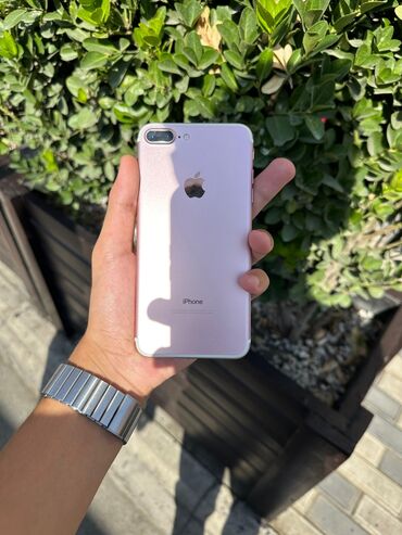 kredit iphone 8 plus: IPhone 7 Plus, 32 GB, Çəhrayı, Zəmanət, Barmaq izi, Simsiz şarj