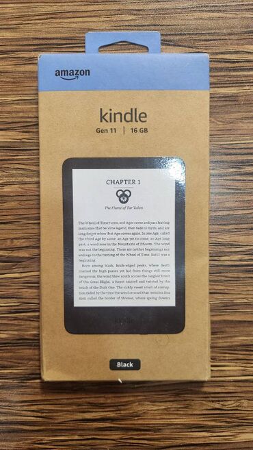 Kompüter və noutbuk aksesuarları: Amazon Kindle Generation 11 16GB. Ən son model 2024 buraxılış. Yeni və