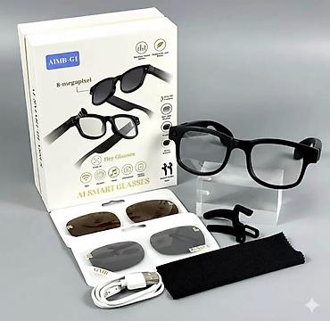 🕶 AI SMART GLASSES AIME-G1 — умные очки с камерой 5 МП Современные