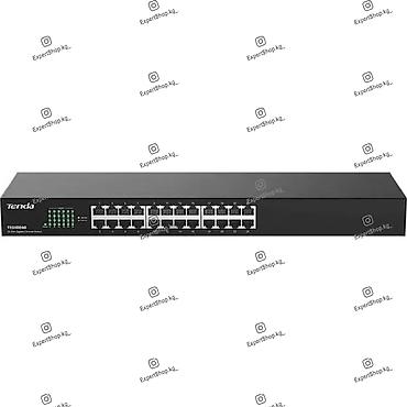 Модемы и сетевое оборудование: Гигабитный хаб Tenda TEG1024G - это неуправляемый коммутатор, который — 3