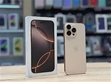нокия телефон: IPhone 16 Pro Max, Жаңы, 256 ГБ, 100 %