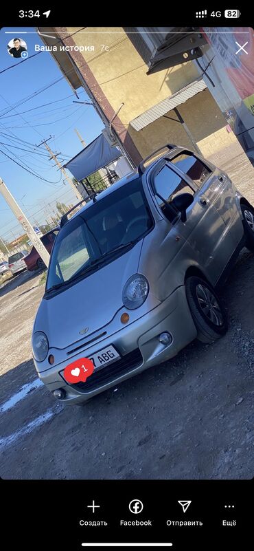 авто матис: Daewoo Matiz: 2008 г., 0.8 л, Механика, Бензин