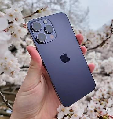 телефон редми 15 с: IPhone 14 Pro, Б/у, 128 ГБ, Deep Purple, Защитное стекло, Чехол, 87 % — 1