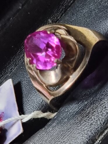 Серебряные кольца: Кольцо, Женские, Рубин, Новый — 7