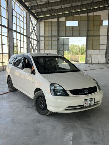 мототехника бишкек: Минивэн Honda Stream белого цвета с правым расположением руля