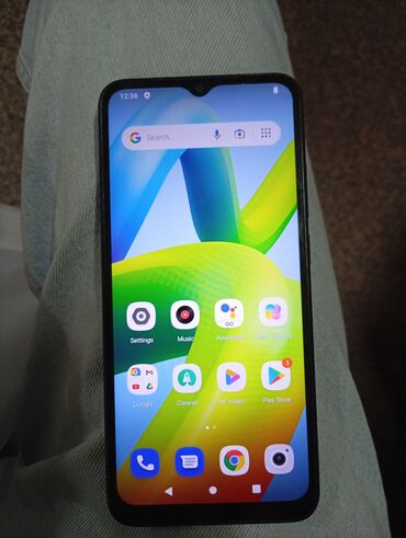 чехол samsung j5 2016: Redmi A1+, 32 GB, rəng - Qara, Barmaq izi