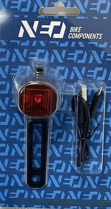 kengur gumice: ZADNJE SVETLO SAFE 1 USB,CRNA | Punjivo zadnje svetlo za bicikl 1 — 4