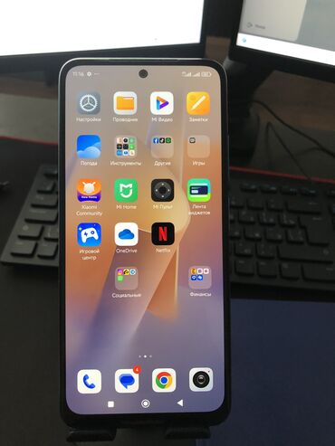 телевизоры бу купить: Redmi, Redmi Note 11, Колдонулган, 128 ГБ, түсү - Көгүлтүр, 2 SIM