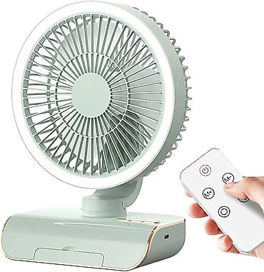 ventilatör: Ventilator Akkumulyatorlu masa ventilyatoru – uzaqdan idarəetmə və — 1
