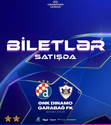 qarabag fk: Salam Qarabağın oyununa bilet var isdiyen elaqe saxlaya bilər tam