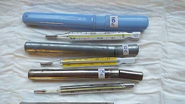 Termometri, termovizori: Maksimalan termometar toplomer kao sa slika Već od 8 eura — 2