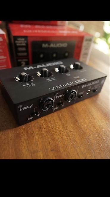 səs kart: M-Audio Mtrack Duo Səs Kartı satıram. Durumu yepyenidir, çox az — 1